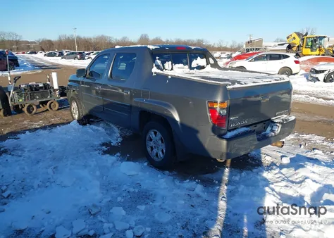 2007 Honda Ridgeline Rtl from USA, damaged, VIN 2HJYK16537H519745